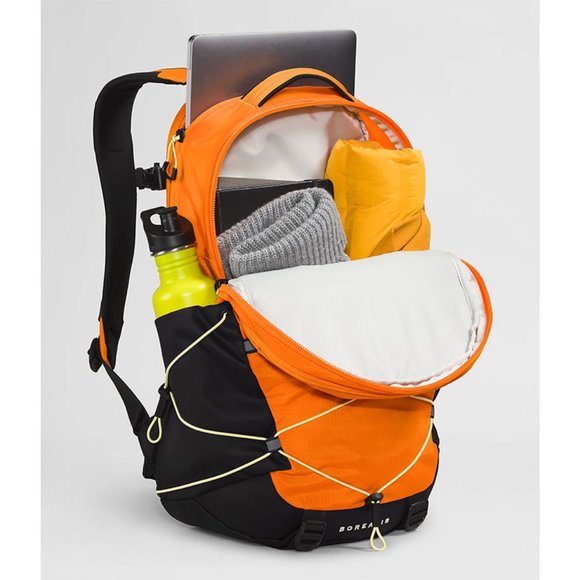 The North Face Orange and Black Daypack Backpack main image 12